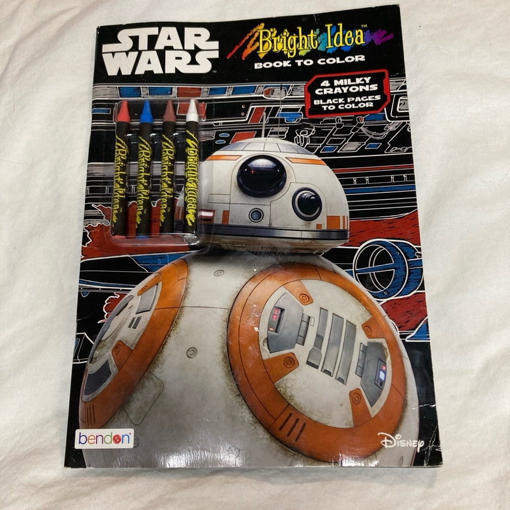 Star Wars Coloring Book with Crayons